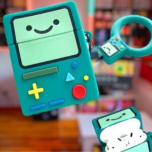 3D Adventure Time  Finn Jake Game Machine Case Airpods 1/2 Cartoon headset Cover